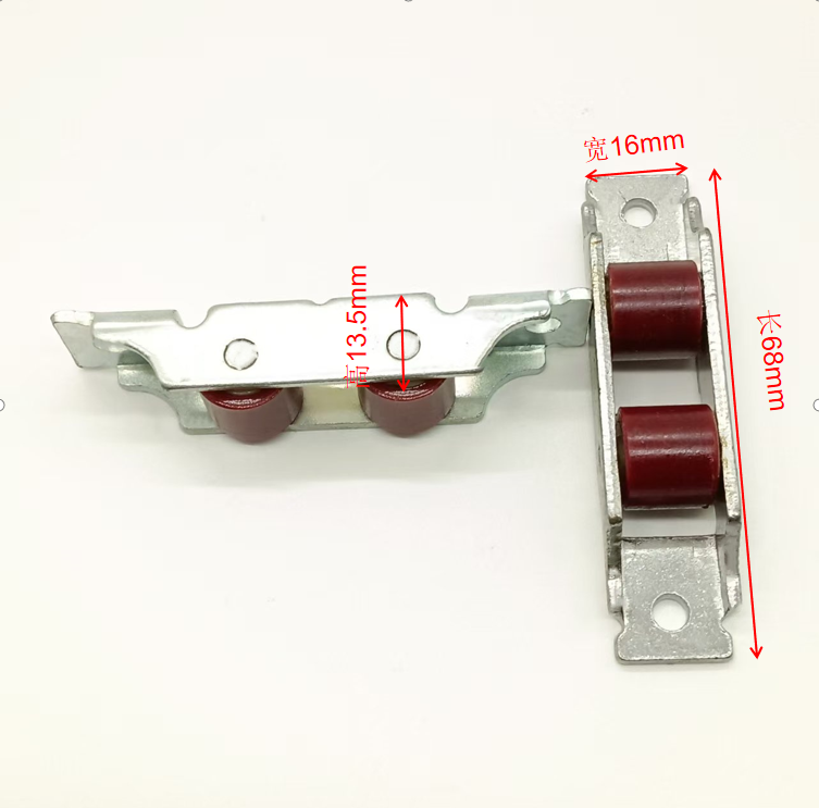 Small Plastic Ball Bearing Pulley Wheel, Nylon Coated Ball Bearing for Sliding Door and windows Roll