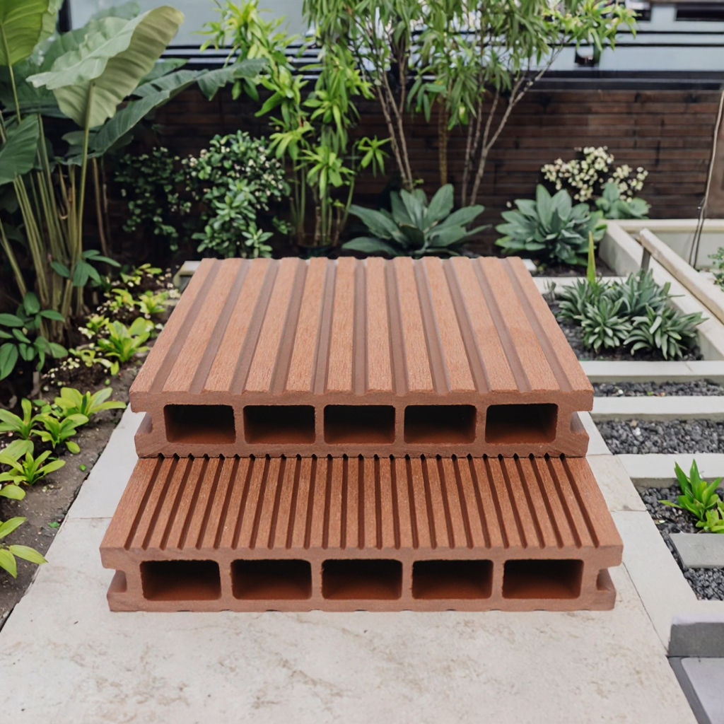 Modern Smooth Finish WPC Decking Tiles Custom Wood Plastic Composite for Outdoor DIY Projects for Ga