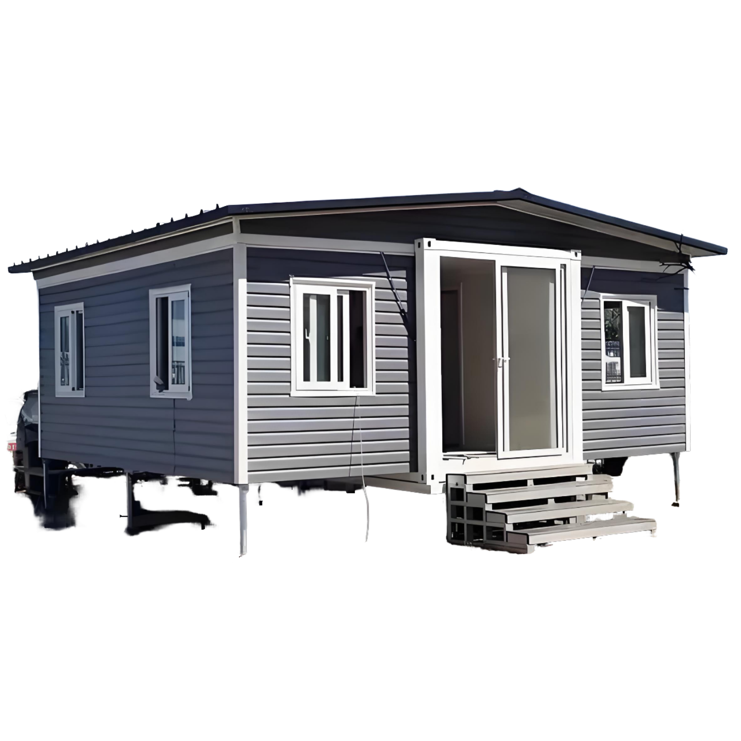 Factory Sale Custom Designed Portable Living Container House Cheap Prefabricated Modular Bedroom Gla